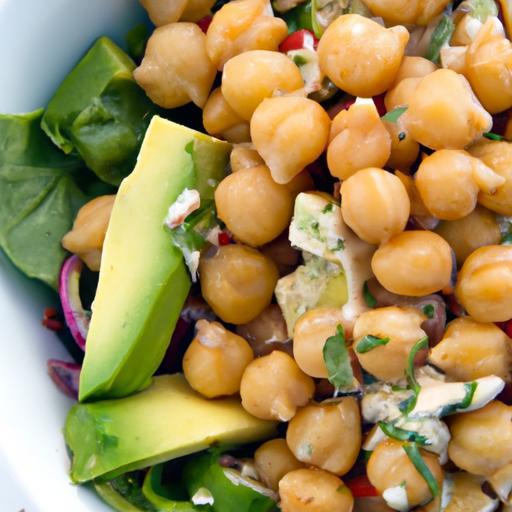 Creamy Avocado Chickpea Salad: A Nutritious Flavor Boost