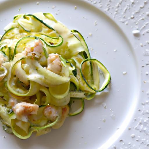Creamy Keto Chicken Alfredo with Zucchini Noodle Twist