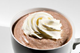 Creamy Coconut Milk-Cream Hot Chocolate: A Tropical Twist