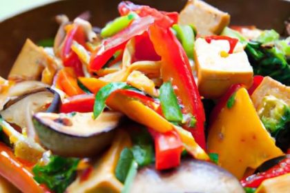 Vibrant Vegetable Stir-Fry with Tofu: A Healthy Delight