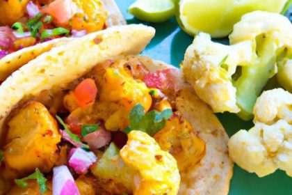 Brighten Your Plate: Vegan Cauliflower Tacos with Mango Salsa