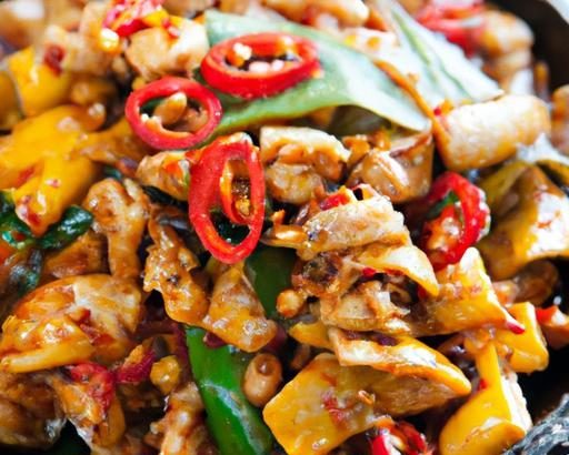 Fiery Flavors: Mastering Taiwan’s Spicy Ground Chicken Stir-Fry
