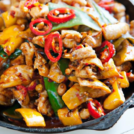 Fiery Flavors: Mastering Taiwan’s Spicy Ground Chicken Stir-Fry