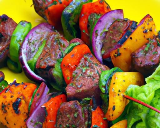 Savor Flavor: Gluten-Free Beef & Veggie Skewers Recipe