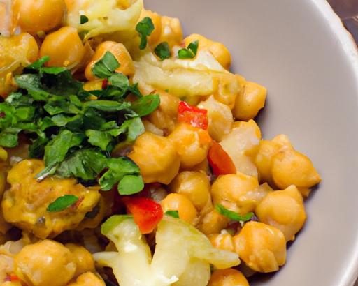 Hearty Cauliflower & Chickpea Curry: A Flavorful Feast