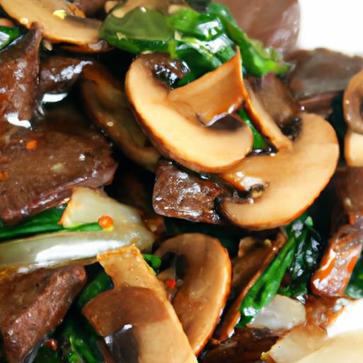 Savor the Perfect Beef and Mushroom Stir-fry Delight