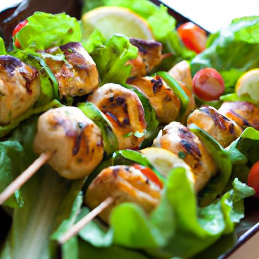 Zesty Grilled Lemon Herb Chicken Skewers: A Flavorful Guide