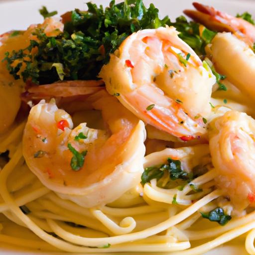Savor shrimp Scampi: A Delight with Angel Hair Pasta
