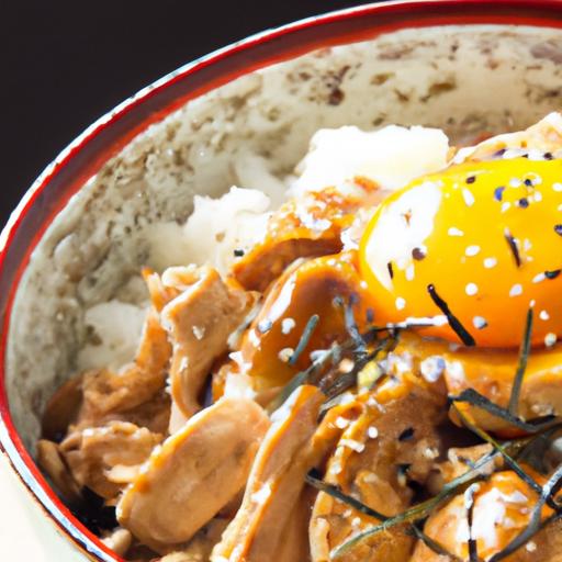 Oyako don: The⁣ Heartwarming Japanese ​Chicken and Egg Bowl
