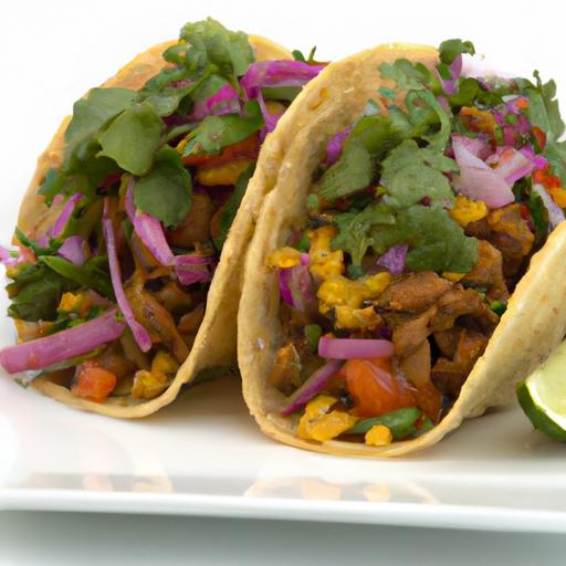 Tasty Vegetarian Tacos:‌ A Colorful Twist on​ Classic ‍Flavors