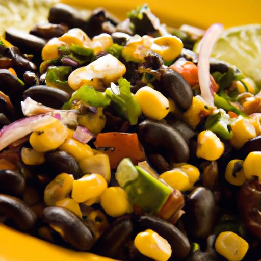 Zesty Mexican Black ⁢Bean ⁢and⁤ Corn Salad: Fresh Flavor Fusion
