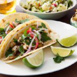 Fresh & Flavorful Fish Tacos with Avocado and Cilantro