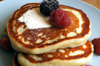 Fluffy Ricotta Pancakes: A Creamy Twist on Breakfast Classic