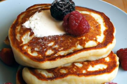 Fluffy Ricotta Pancakes: A Creamy Twist on Breakfast Classic