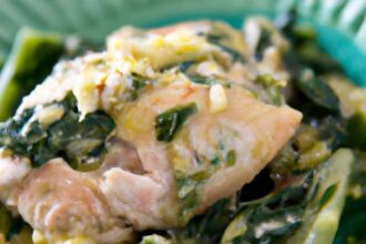 Creamy Spinach Artichoke Chicken: A Flavorful Twist