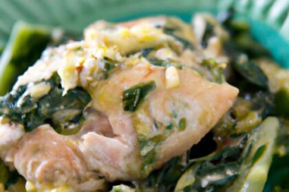 Creamy Spinach Artichoke Chicken: A Flavorful Twist