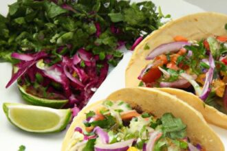Tasty Vegetarian Tacos: A Colorful Twist on Classic Flavors