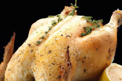 Zesty Lemon-Thyme Roasted Chicken: A Flavorful Classic