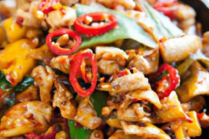 Fiery Flavors: Mastering Taiwan’s Spicy Ground Chicken Stir-Fry