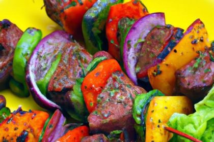 Savor Flavor: Gluten-Free Beef & Veggie Skewers Recipe