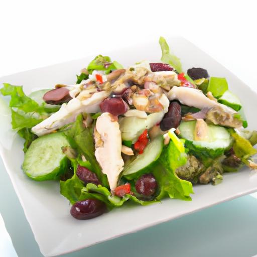 Mediterranean Chicken Salad ‍with Feta: Fresh, Flavorful, Fabulous