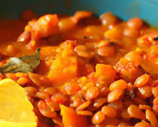 Wholesome Red Lentil & Sweet Potato Curry: Simple Ingredients