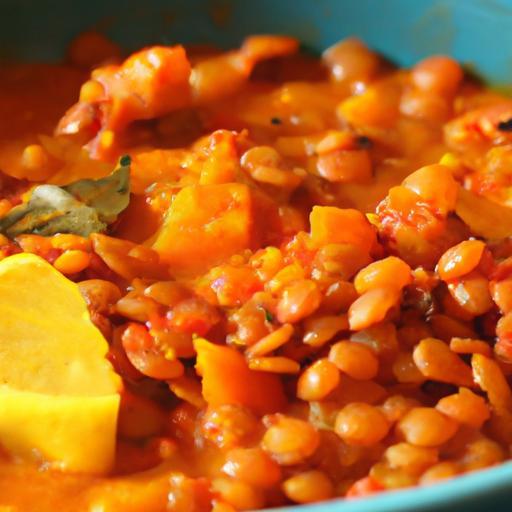 Wholesome Red Lentil & Sweet Potato Curry: Simple Ingredients