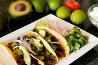 Fiery Beef Tacos with Creamy Avocado & Zesty Lime Twist