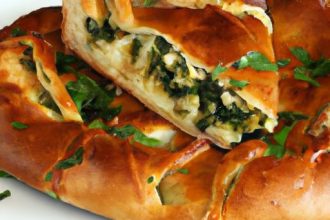 Savor Lamb Pide with Spinach and Cheese: A Flavorful Delight