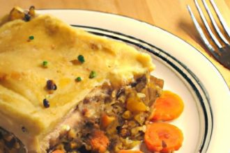 Hearty Lentil & Carrot Vegan Shepherd’s Pie Recipe Delight