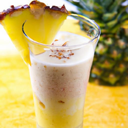 Tropical Bliss: Refreshing Pineapple Smoothie Recipes Unveiled