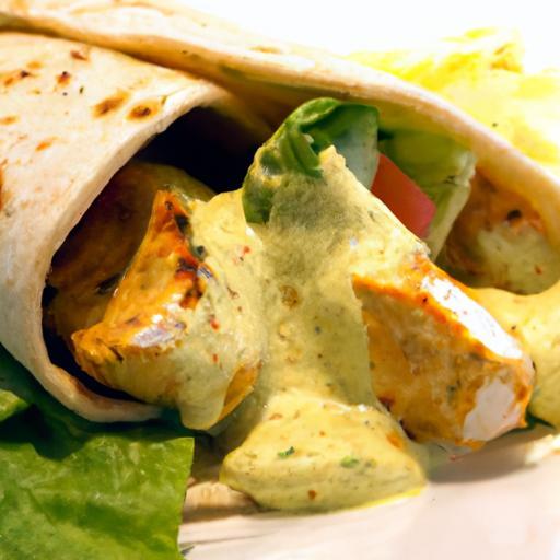 Savor Chicken Shawarma with Irresistible Creamy Garlic Sauce