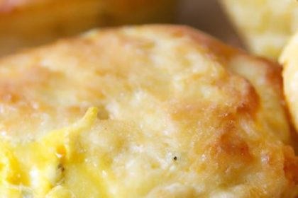 Rise and Shine: Cheddar & Chive Egg Muffins Recipe Delight