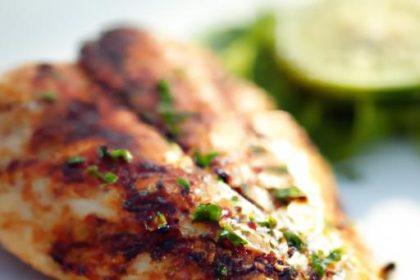 Zesty Keto Delight: Lemon Herb Grilled Chicken Recipe