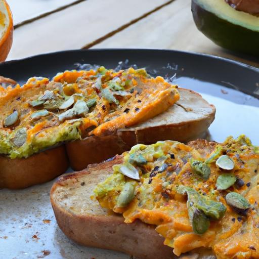 Bold & Bright: Roasted Sweet Potato Avocado Toast Ideas