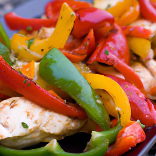 Sizzling Chicken Fajitas: Bell Peppers Take Center Stage