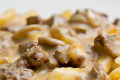 Quick & Creamy Hamburger Helper Beef Stroganoff Delight