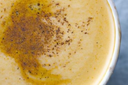 Golden Turmeric Milk with Almonds: A Healing Elixir Recipe