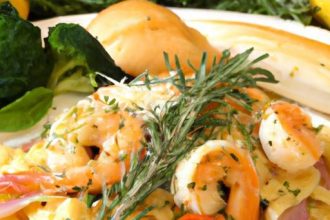 Savory Shrimp Fettuccine: A Seafood Pasta Delight Unveiled