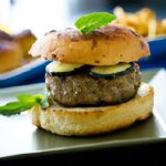 Savor the Flavor: Lamb Burger with Cucumber Mint Sauce