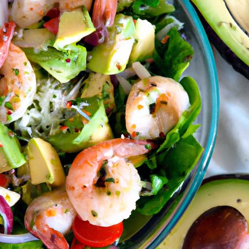 Fresh & Zesty: Keto Shrimp and Avocado Salad Delight