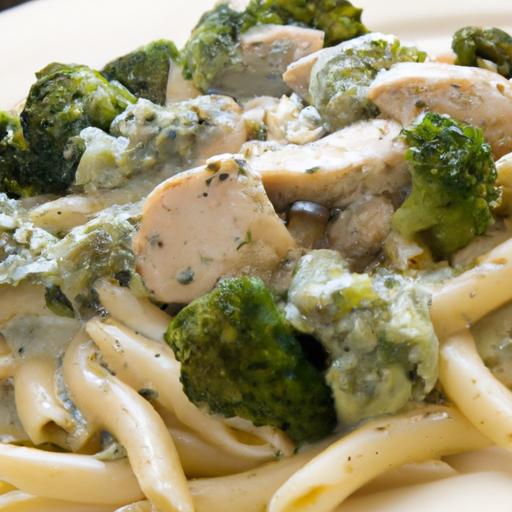 Creamy Chicken & Broccoli Alfredo: A Deliciously Easy Meal