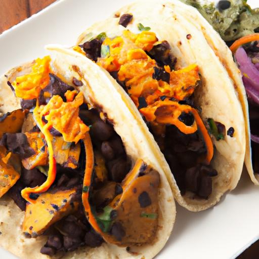 Flavorful⁣ Sweet Potato and Black Bean Tacos: A Perfect ⁢Pairing