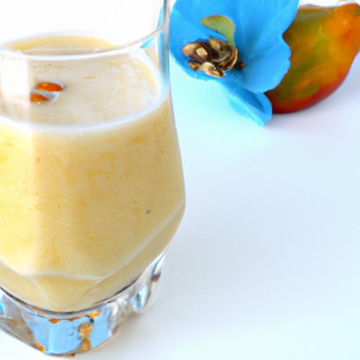 Power Up Your Day with a High-Protein Pear Smoothie Boost