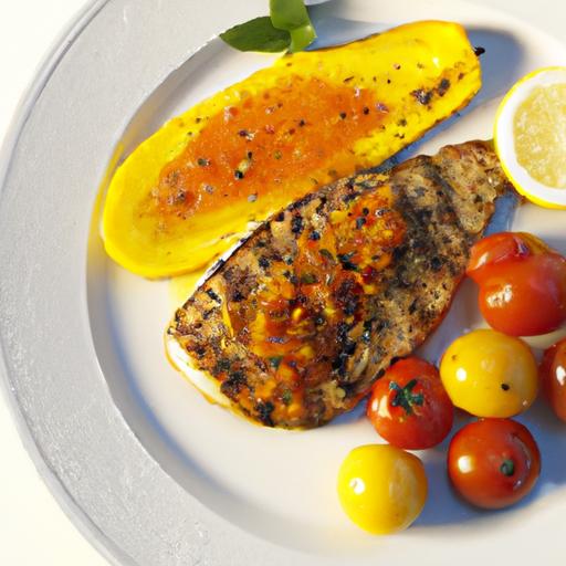 Citrus-Kissed grilled Swordfish: A Zesty Summer Delight