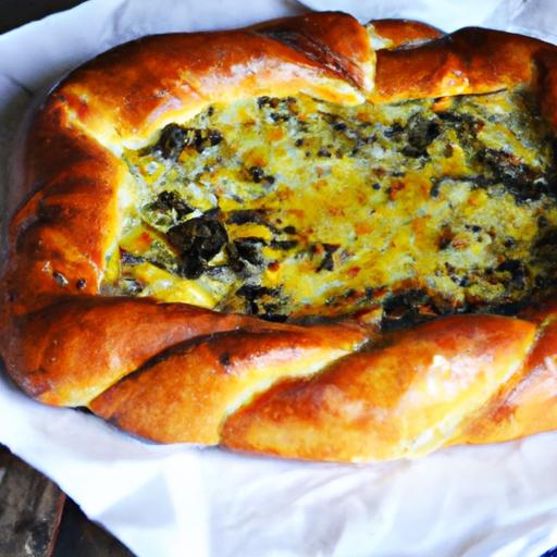 Savor Lamb Pide with Spinach and Cheese: A Flavorful Delight