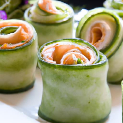 Fresh &​ Flavorful: ⁢Carrot Cucumber Rolls‌ with​ Cream Cheese