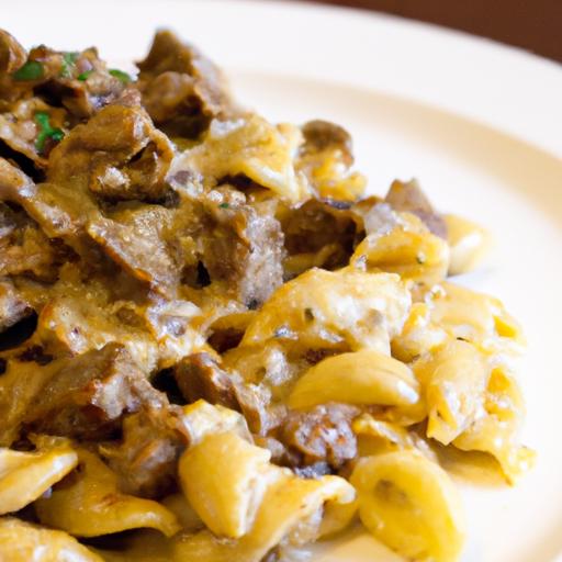 Quick & Creamy Hamburger Helper Beef Stroganoff Delight