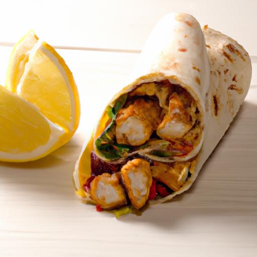 Crispy ‌Air‌ Fryer Chicken Shawarma Wrap: ⁣A Flavorful delight