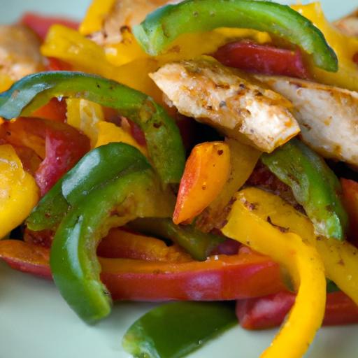 Sizzling ⁢Chicken‌ Fajitas: Bell Peppers Take Center Stage
